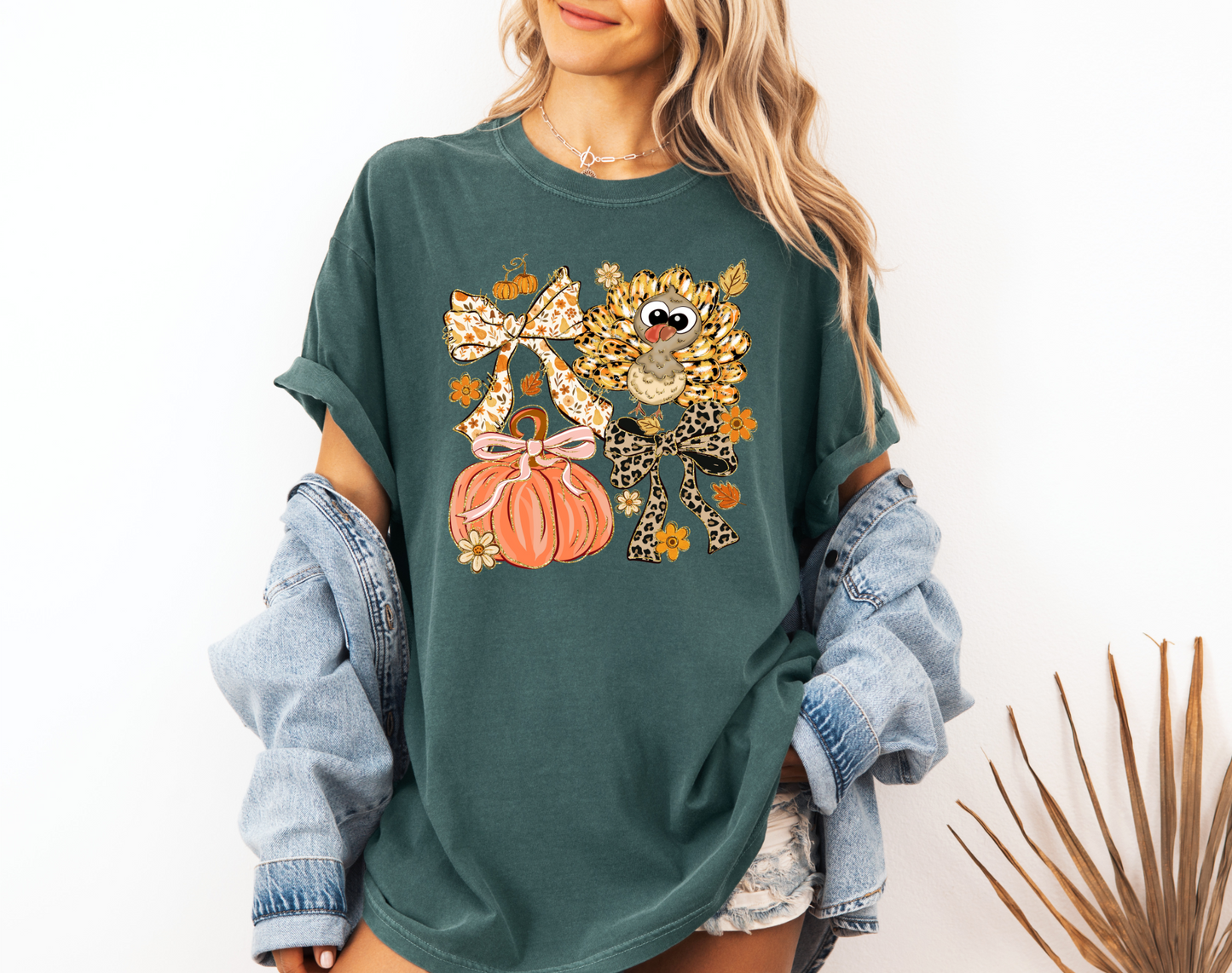 *NEW* THANKSGIVING TURKEY AND PUMPKIN CC SHIRT