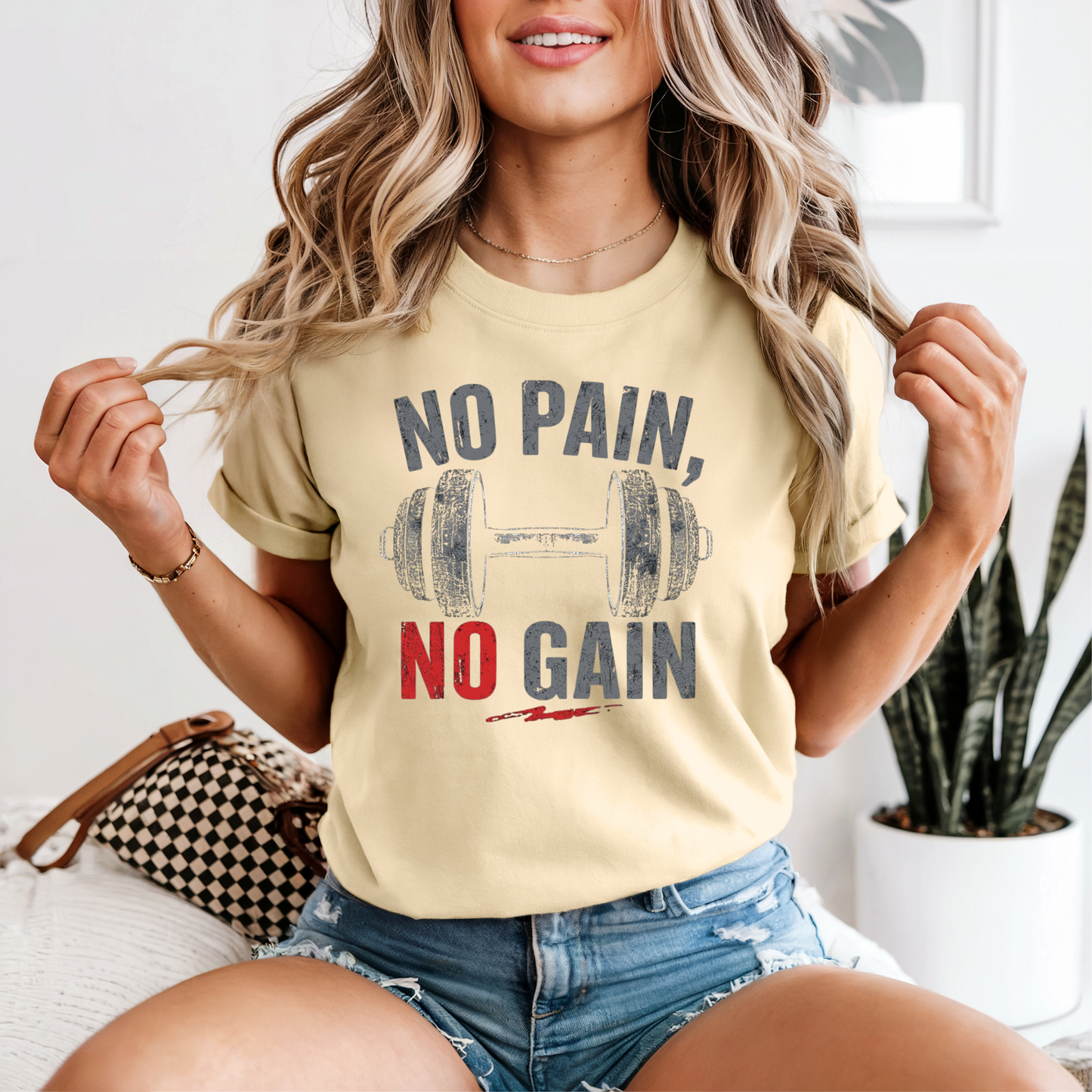 NO PAIN NO GAIN CC SHIRT