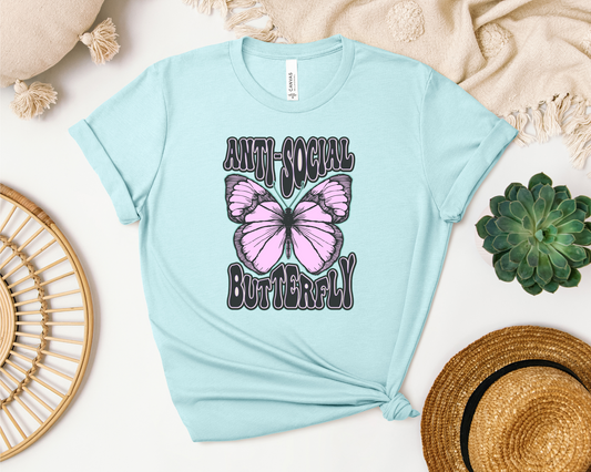ANTI-SOCIAL BUTTERFLY SHIRT