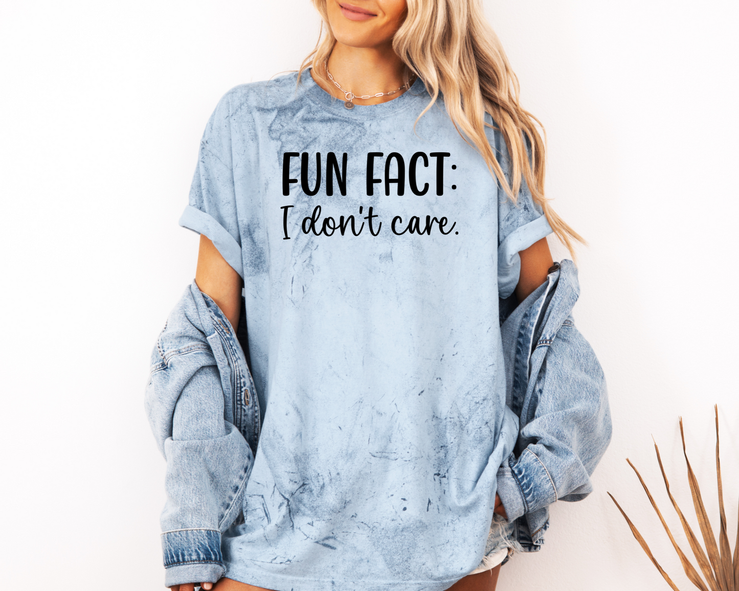 FUN FACT: I DON'T CARE CC SHIRT