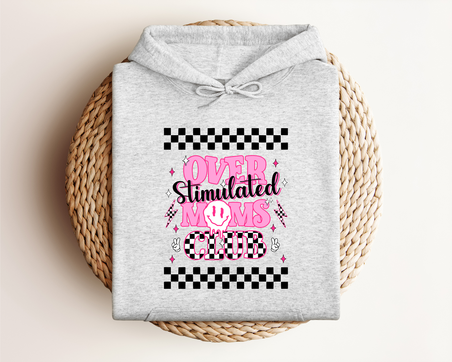 *NEW* OVERSTIMULATED MOMS CLUB HOODIE