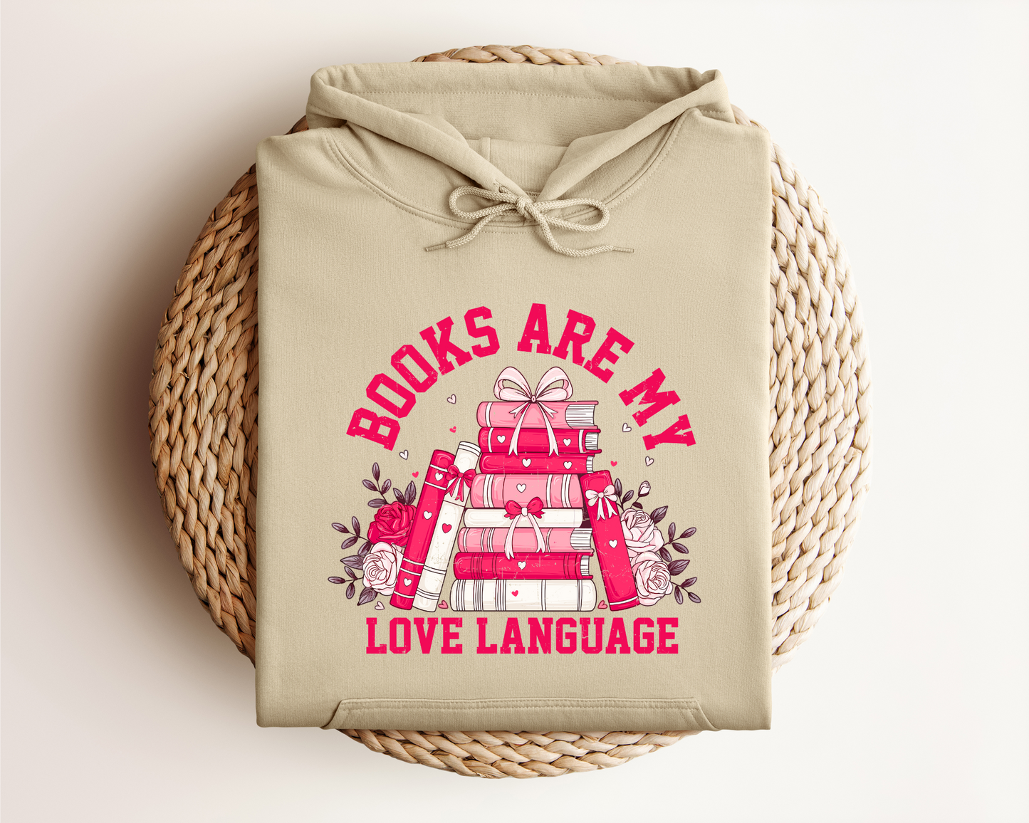 *NEW* BOOKS ARE MY LOVE LANGUAGE HOODIE