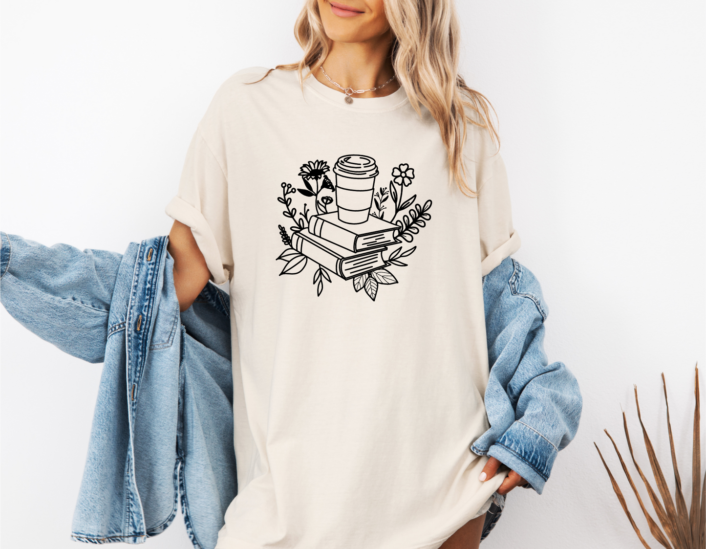 BOOKS & COFFEE CC SHIRT