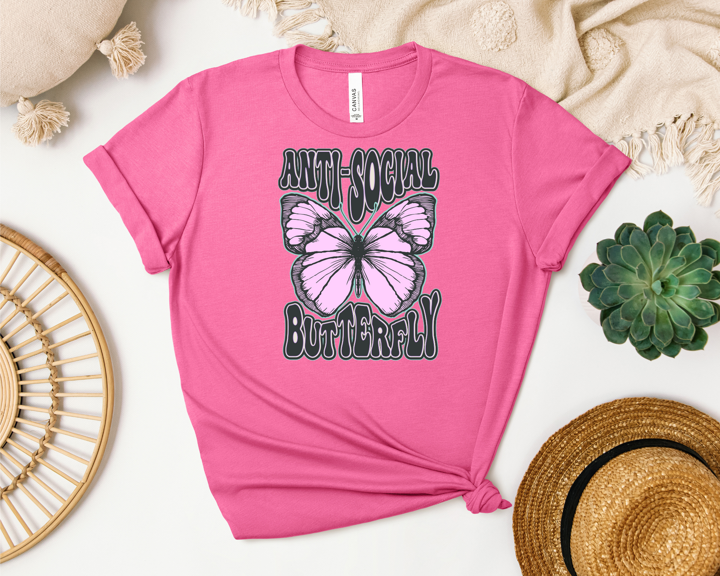 ANTI-SOCIAL BUTTERFLY SHIRT