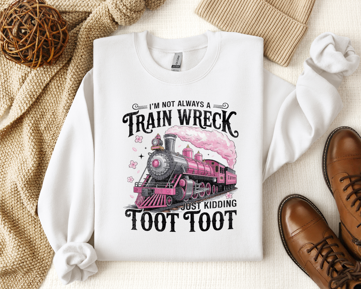 TRAIN WRECK TOOT TOOT CREW