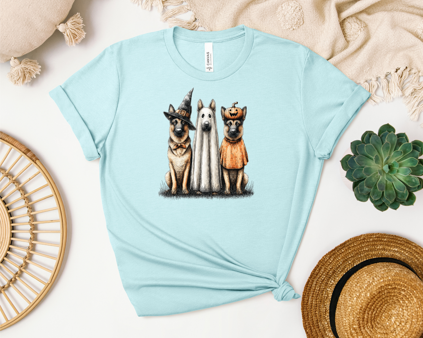 SPOOKY GERMAN SHEPHERD SHIRT