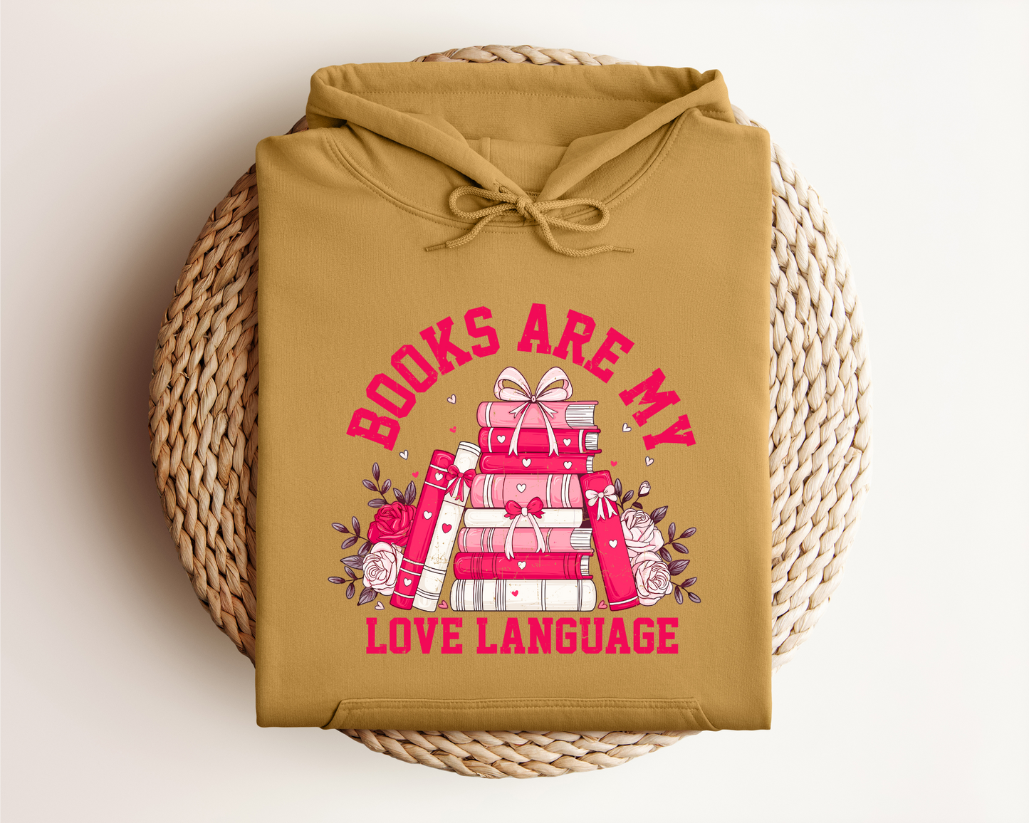 *NEW* BOOKS ARE MY LOVE LANGUAGE HOODIE