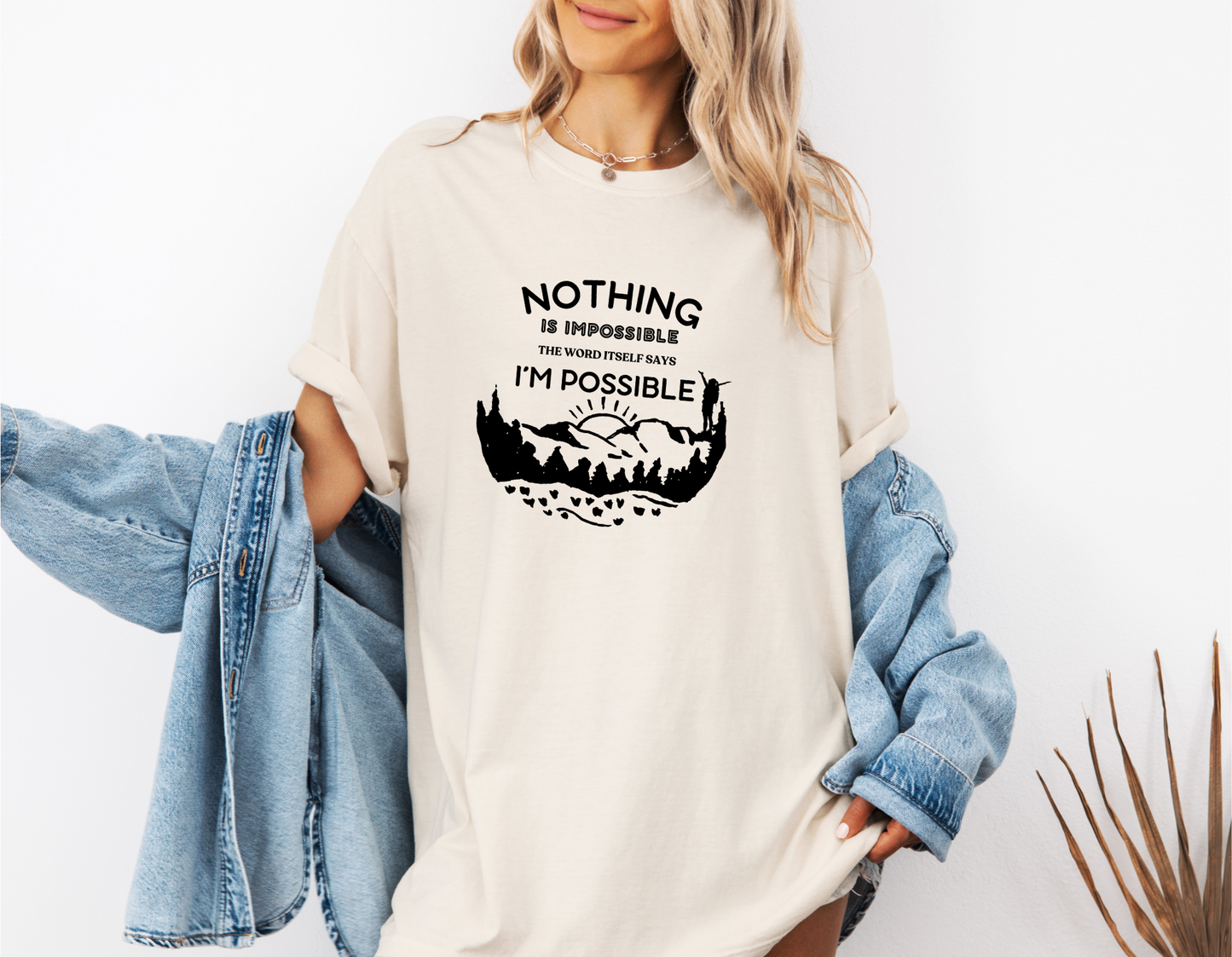 NOTHING IS IMPOSSIBLE CC SHIRT