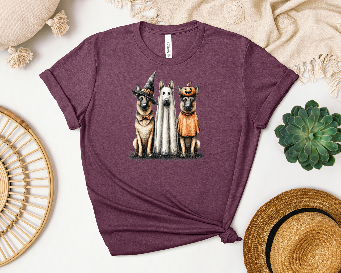 SPOOKY GERMAN SHEPHERD SHIRT