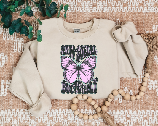 ANTI-SOCIAL BUTTERFLY CREW