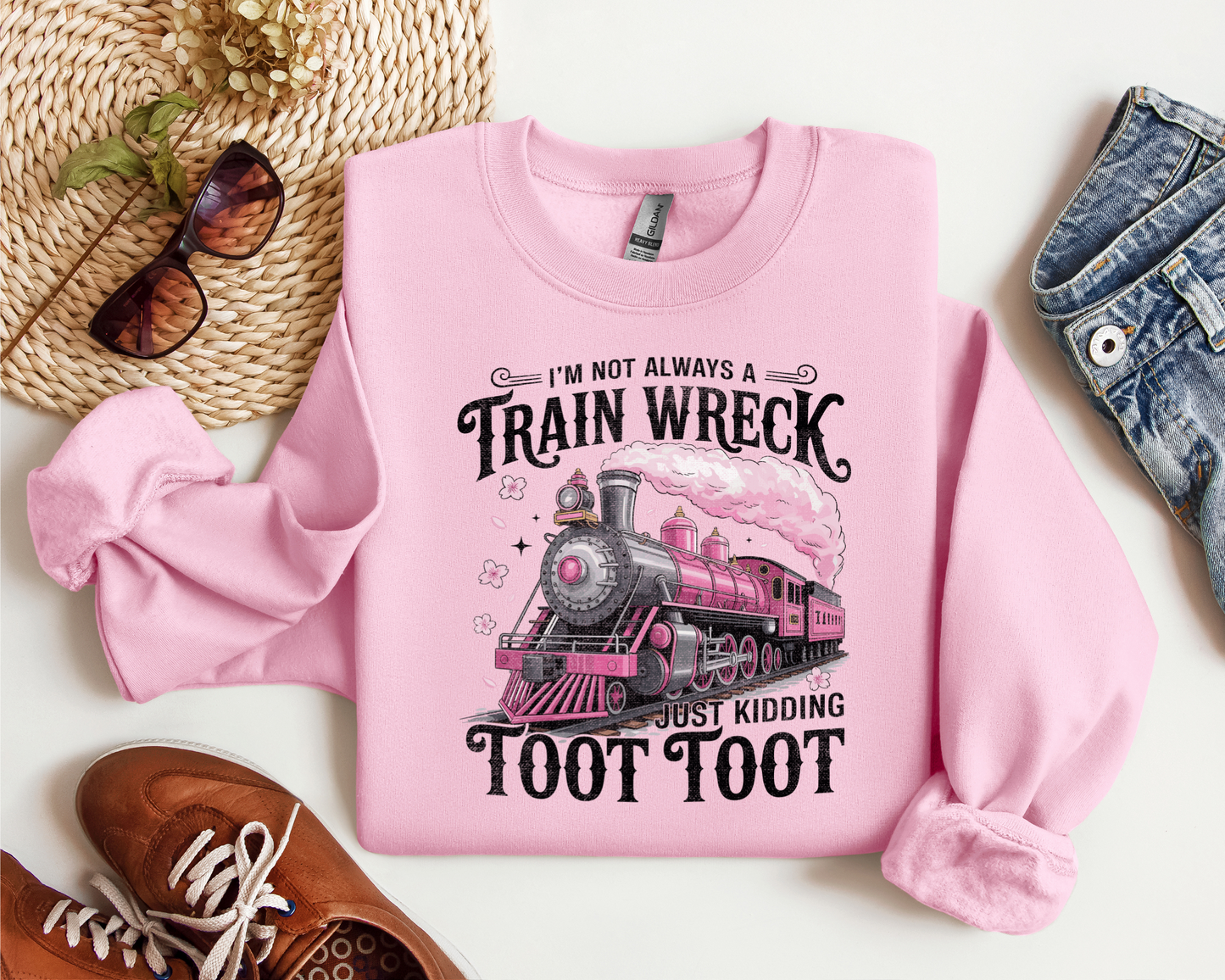 TRAIN WRECK TOOT TOOT CREW