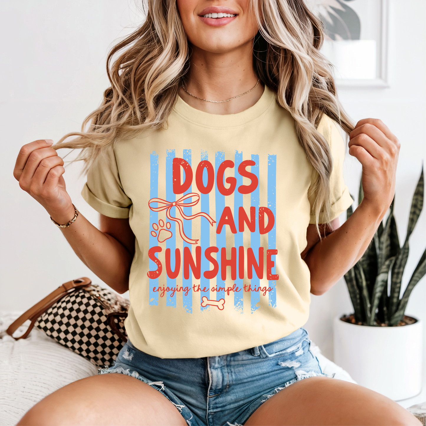 *NEW* DOGS AND SUNSHINE CC SHIRT