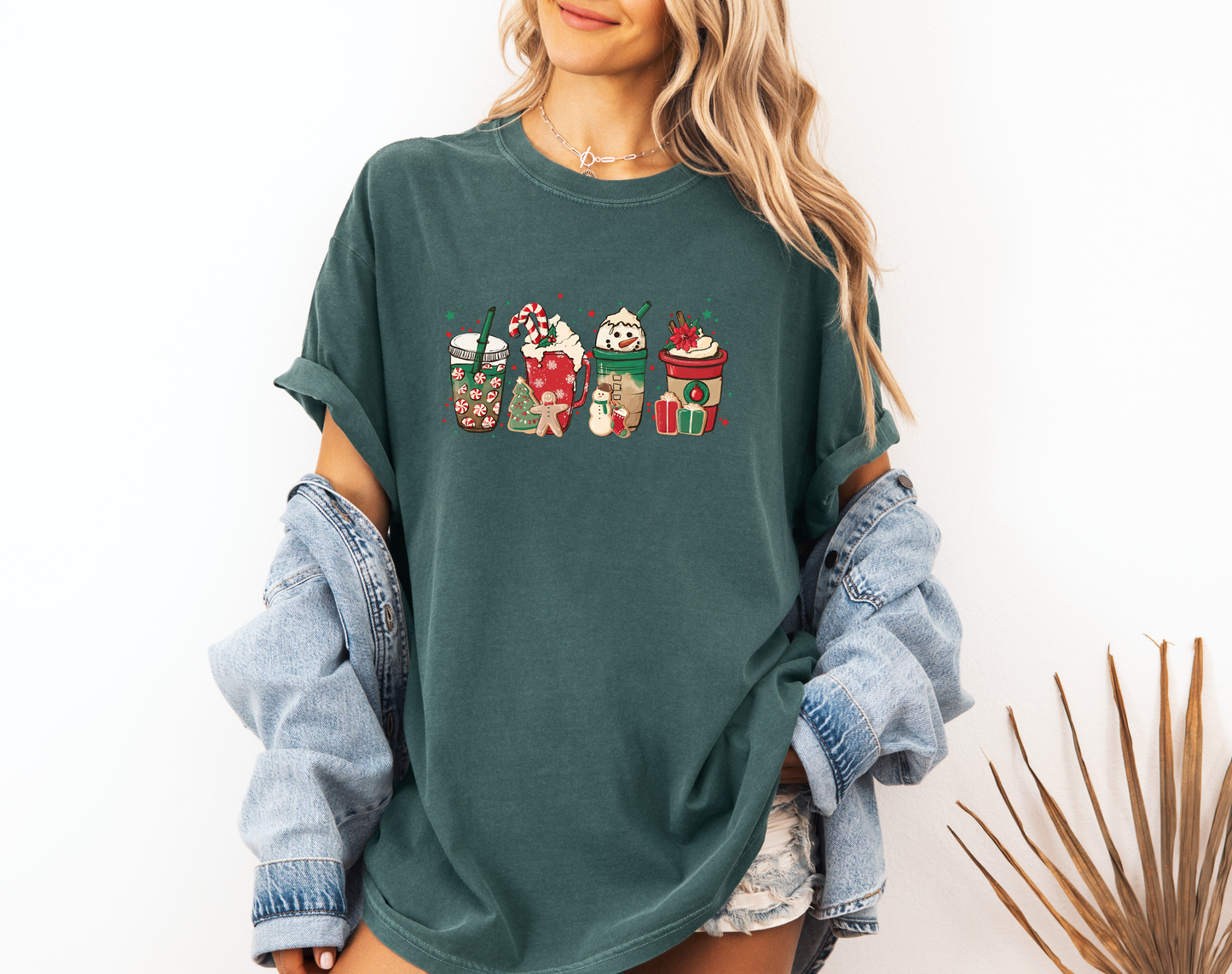CHRISTMAS COFFEE CUPS CC SHIRT
