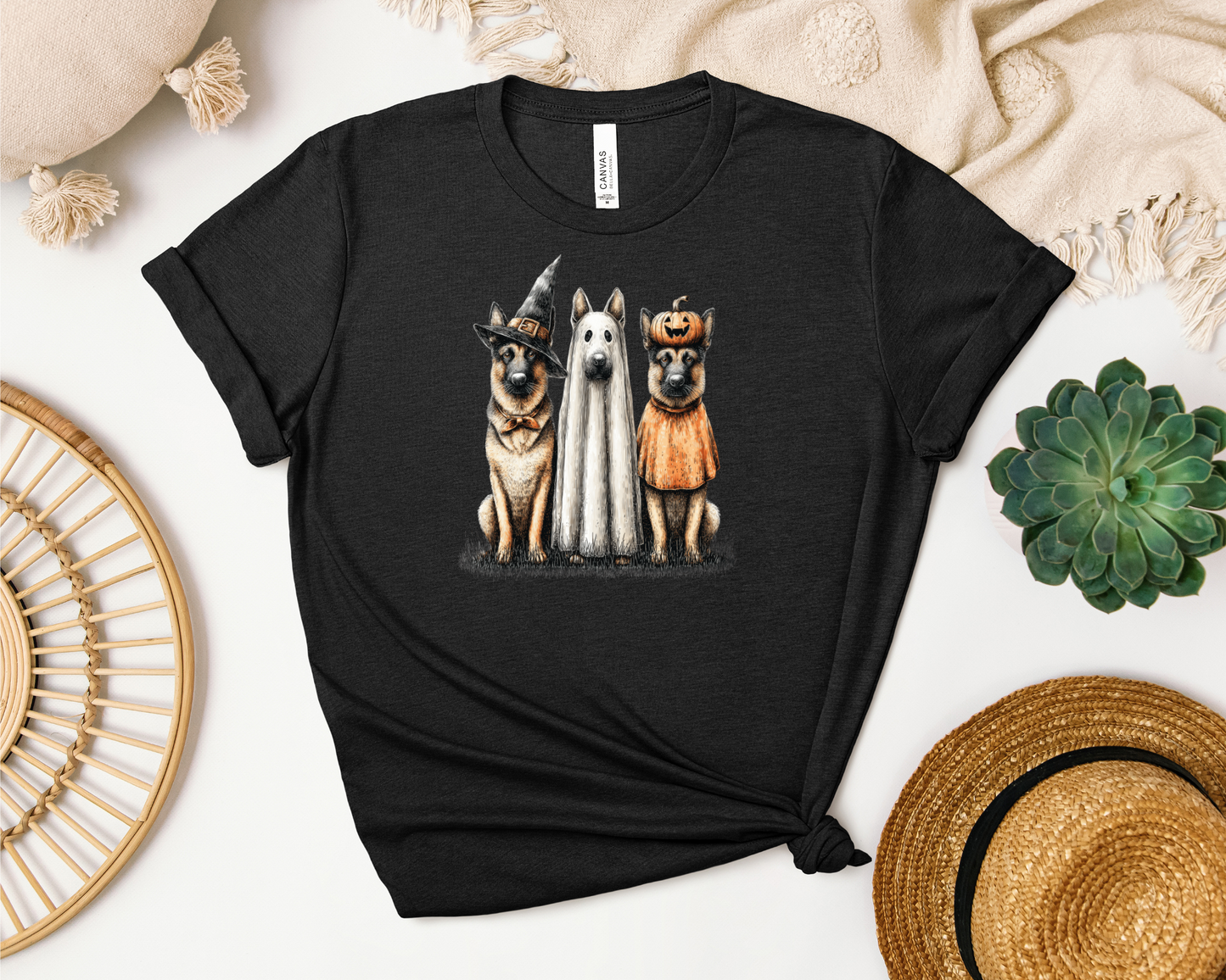 SPOOKY GERMAN SHEPHERD SHIRT