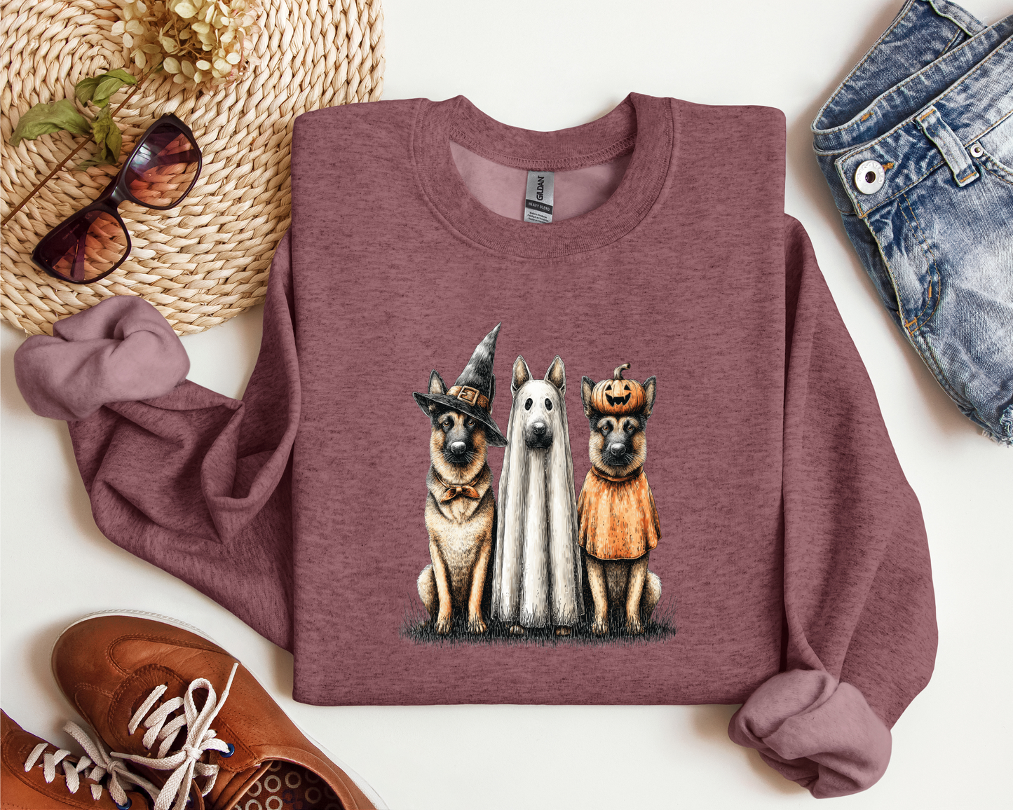 SPOOKY GERMAN SHEPHERD CREW