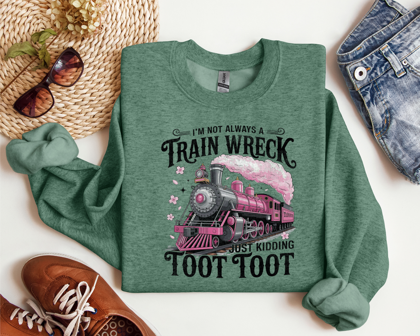 TRAIN WRECK TOOT TOOT CREW