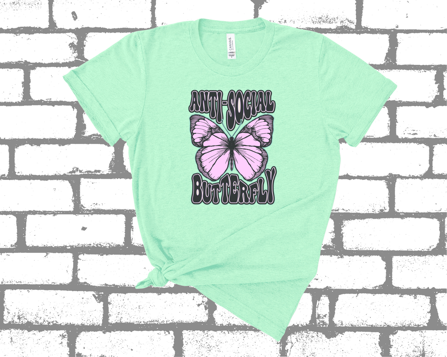 ANTI-SOCIAL BUTTERFLY SHIRT