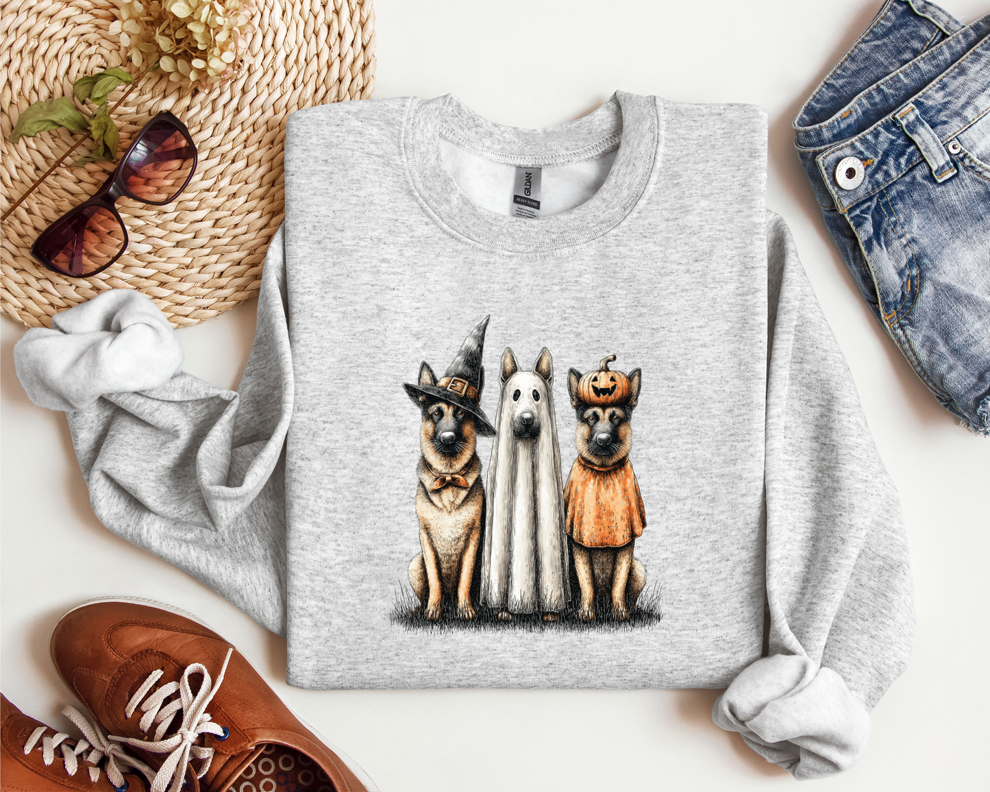SPOOKY GERMAN SHEPHERD CREW