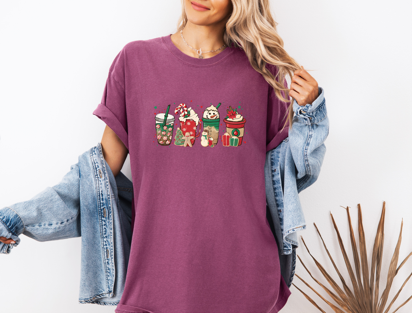 CHRISTMAS COFFEE CUPS CC SHIRT