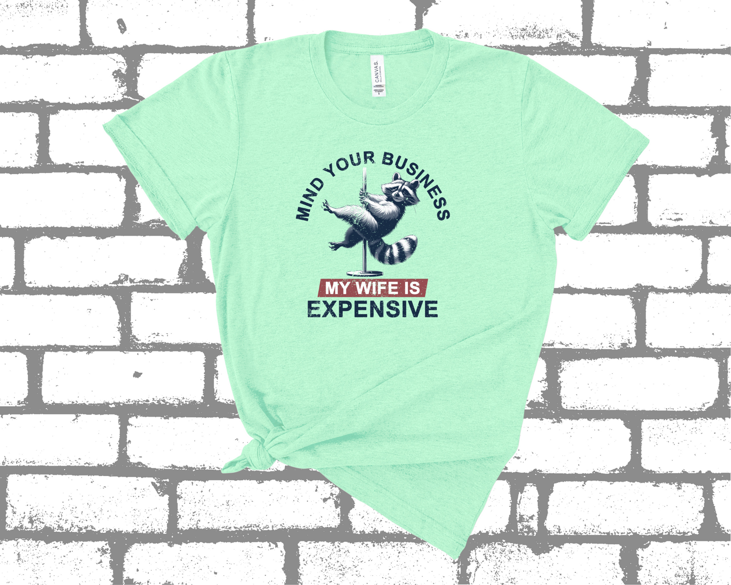 MY WIFE IS EXPENSIVE SHIRT