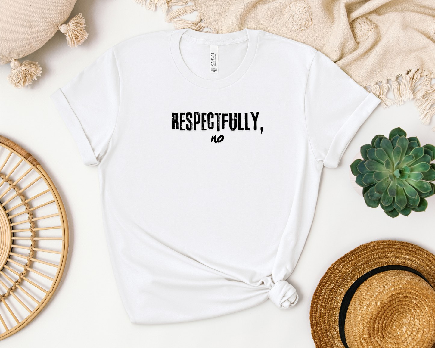 RESPECTFULLY NO SHIRT
