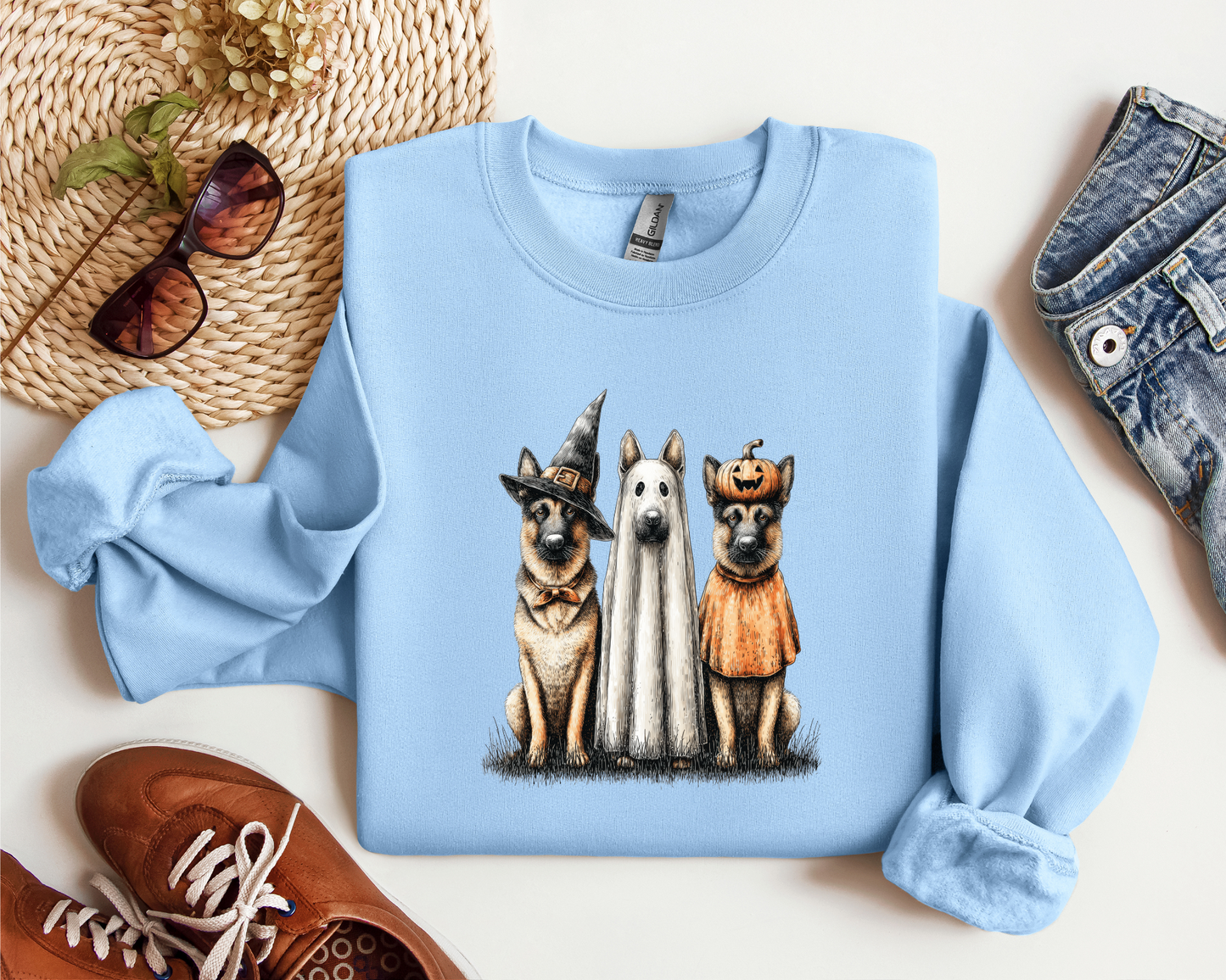 SPOOKY GERMAN SHEPHERD CREW