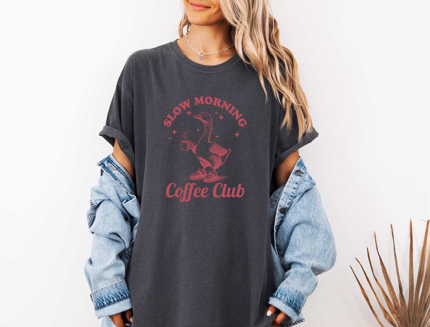 *NEW* SLOW MORNING COFFEE CLUB CC SHIRT