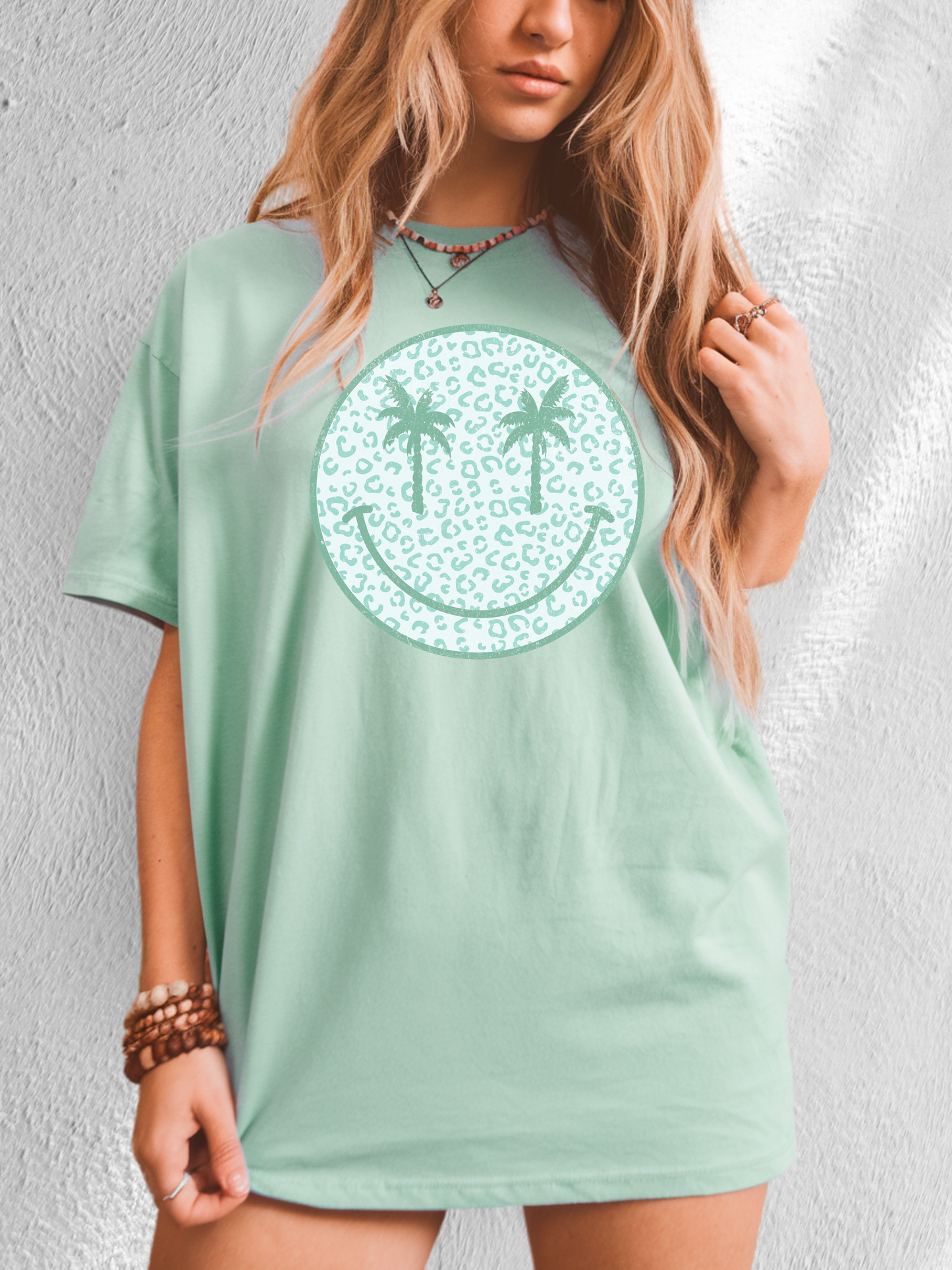 *NEW* SUMMER PALM TREE SMILEY CC SHIRT
