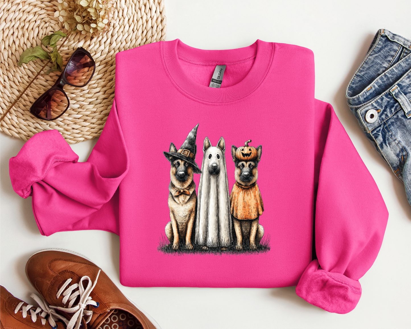 SPOOKY GERMAN SHEPHERD CREW