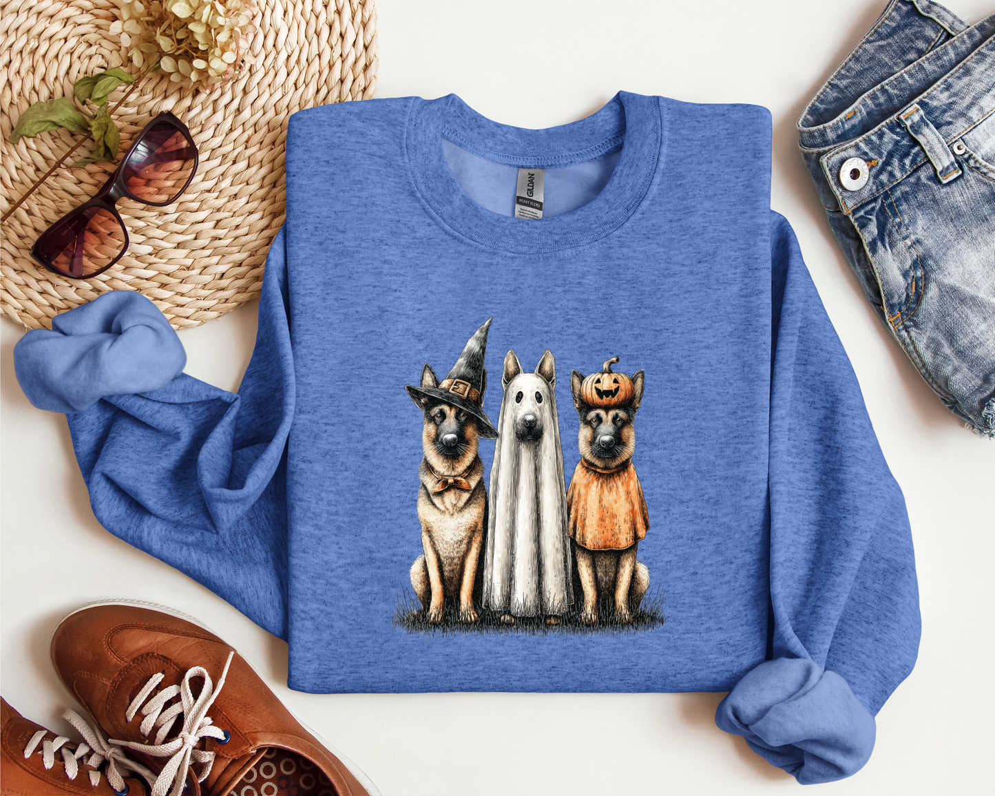 SPOOKY GERMAN SHEPHERD CREW