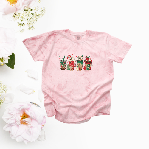 CHRISTMAS COFFEE CUPS CC SHIRT