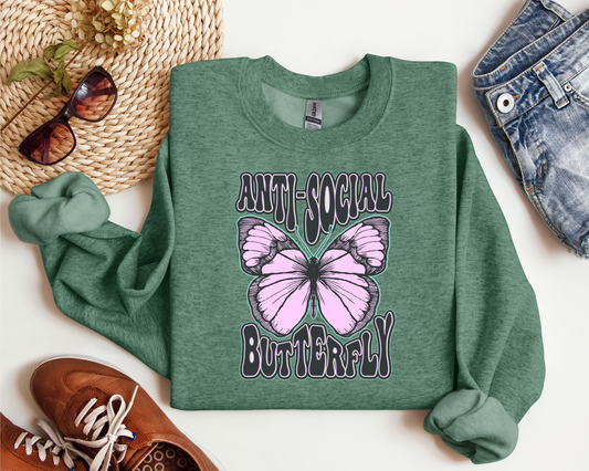 ANTI-SOCIAL BUTTERFLY CREW