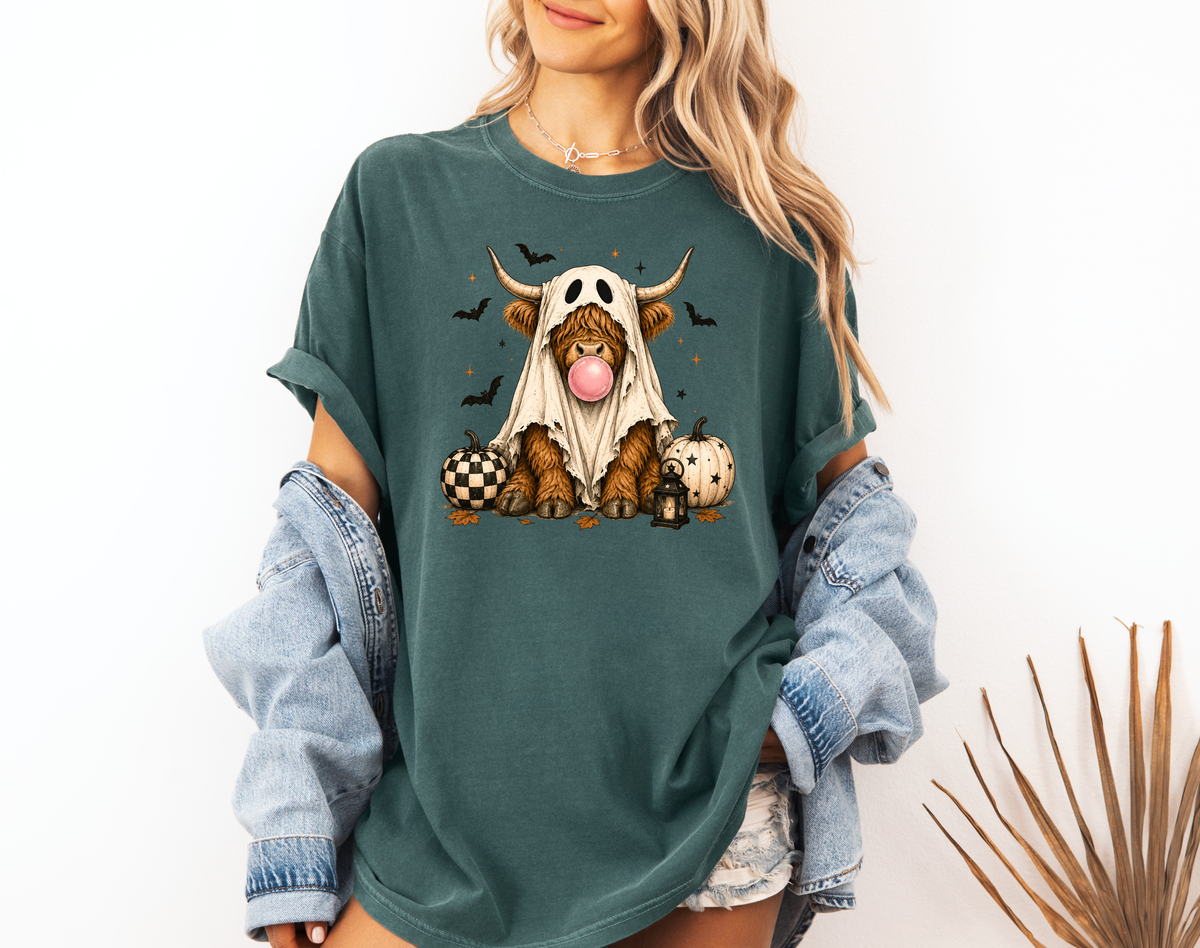 *NEW* HALLOWEEN HIGHLAND COW CC SHIRT