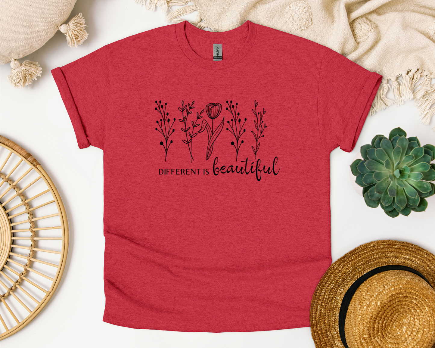 DIFFERENT IS BEAUTIFUL SHIRT