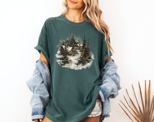 *NEW* VINTAGE WINTER VILLAGE CC SHIRT