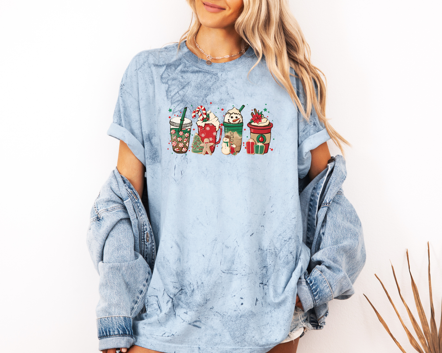 CHRISTMAS COFFEE CUPS CC SHIRT