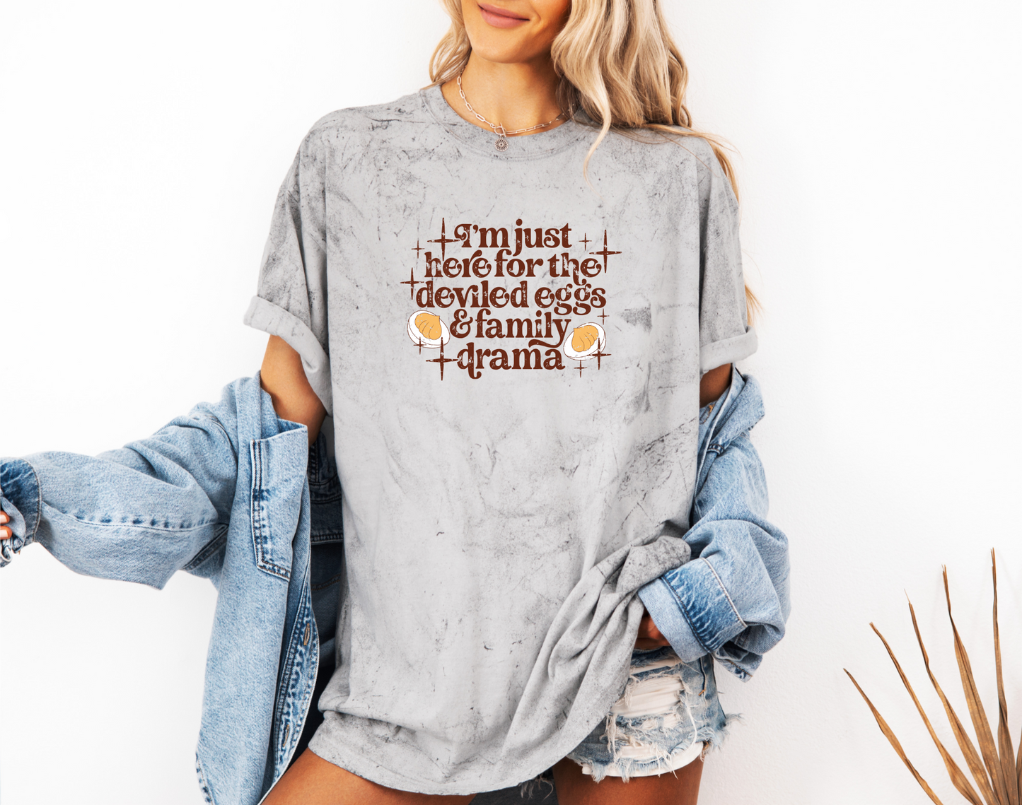 *NEW* I'M JUST HERE FOR THE DEVILED EGGS CC SHIRT