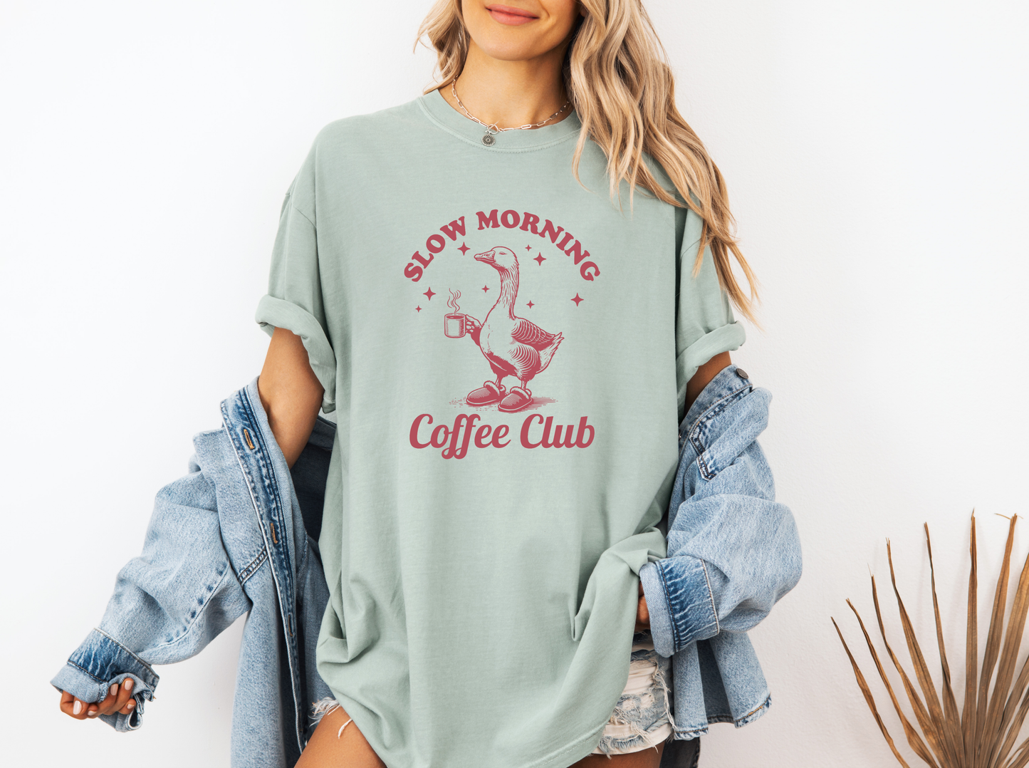 *NEW* SLOW MORNING COFFEE CLUB CC SHIRT