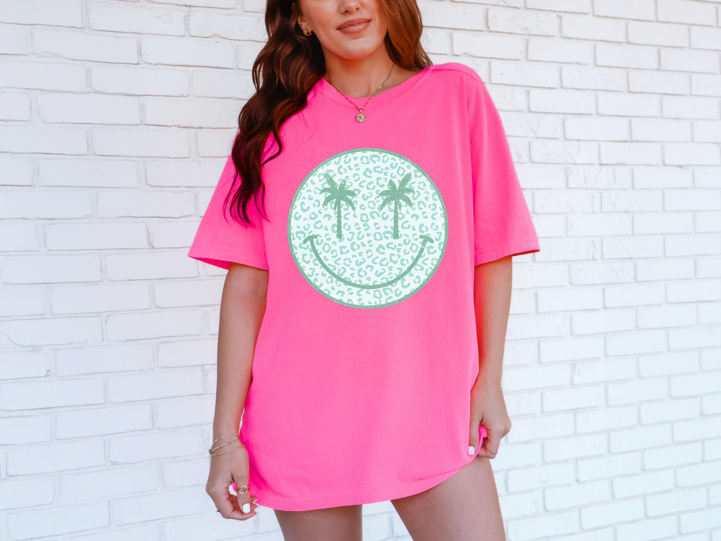 *NEW* SUMMER PALM TREE SMILEY CC SHIRT