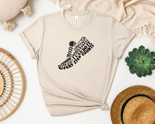 *NEW* MOTIVATIONAL SNEAKER SHIRT