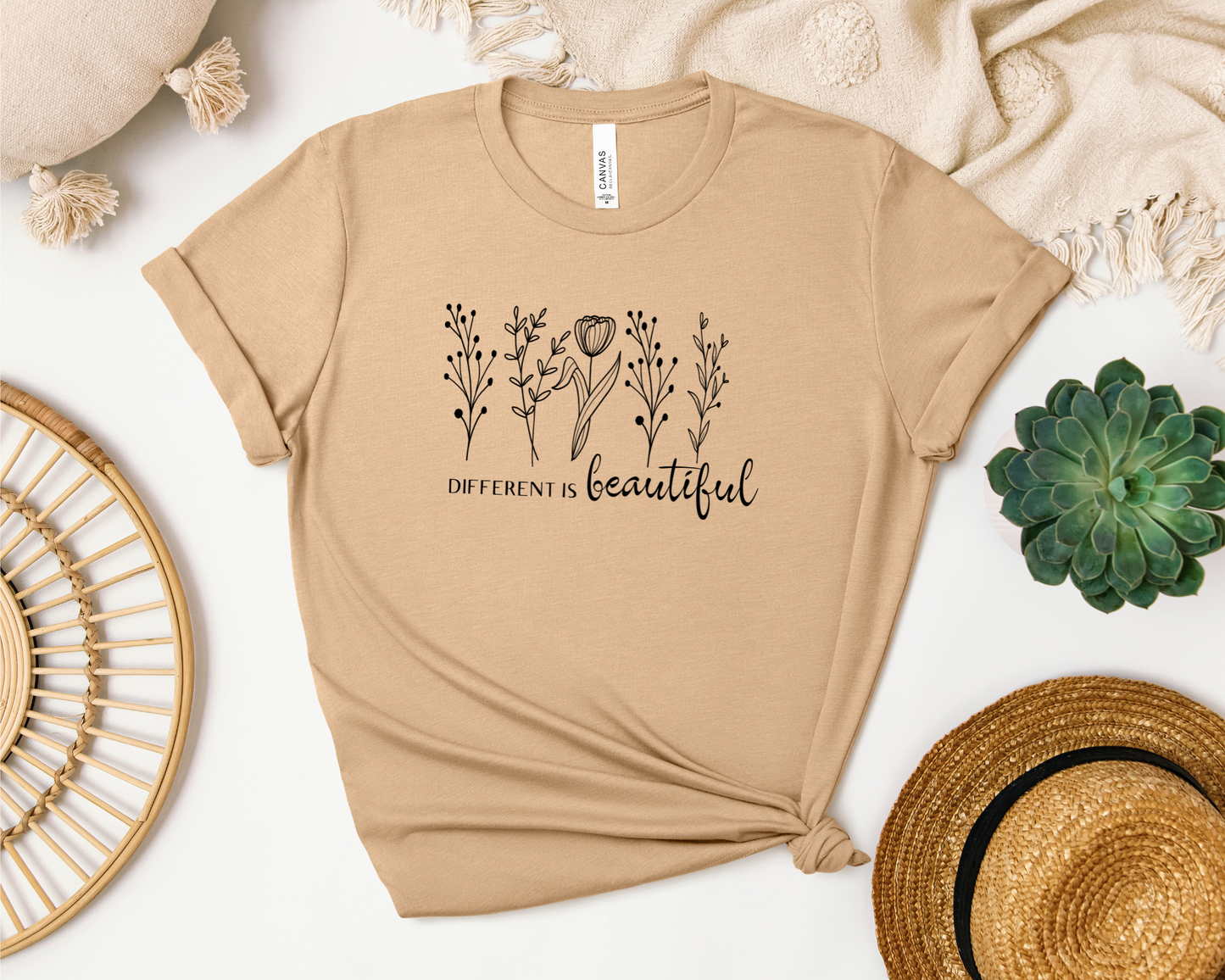 DIFFERENT IS BEAUTIFUL SHIRT