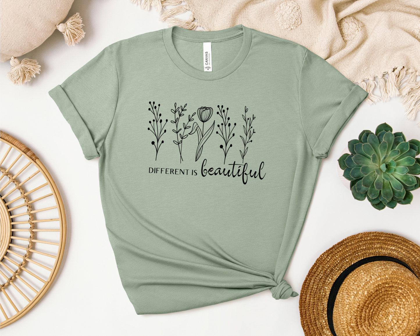 DIFFERENT IS BEAUTIFUL SHIRT