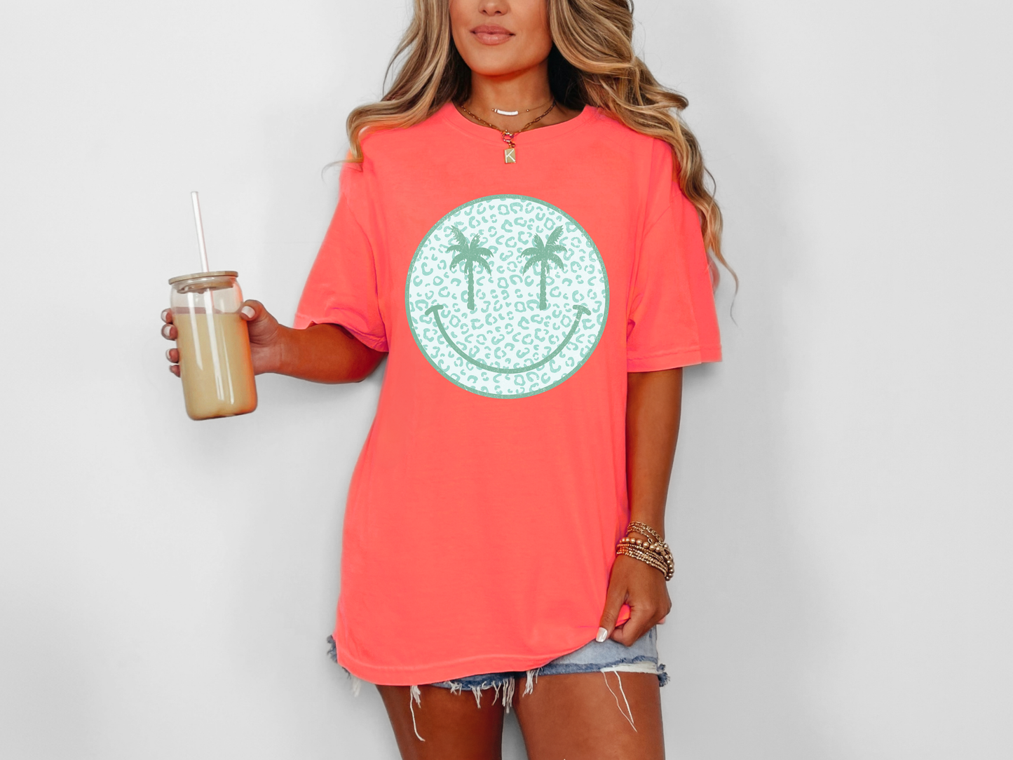 *NEW* SUMMER PALM TREE SMILEY CC SHIRT