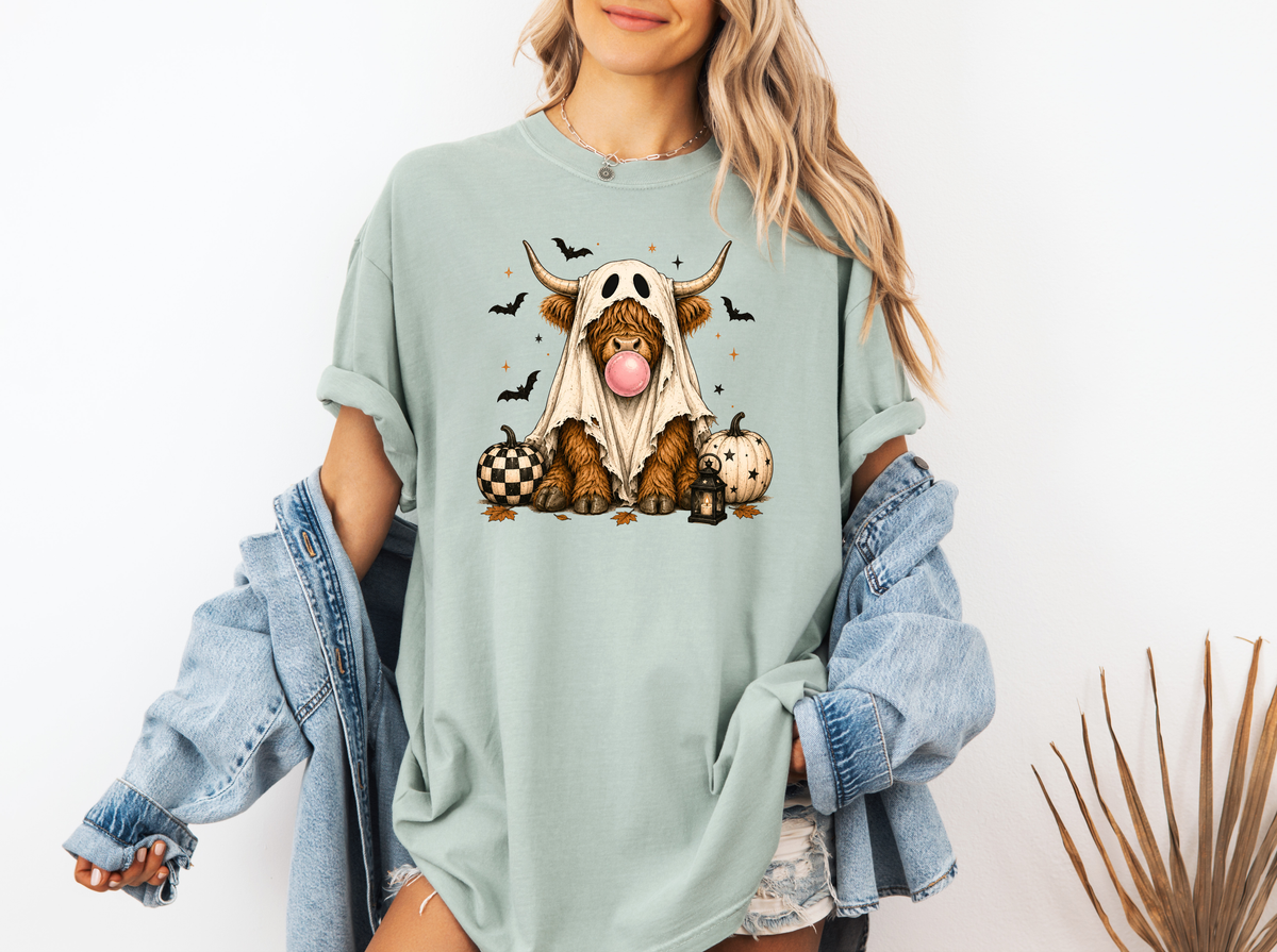 *NEW* HALLOWEEN HIGHLAND COW CC SHIRT