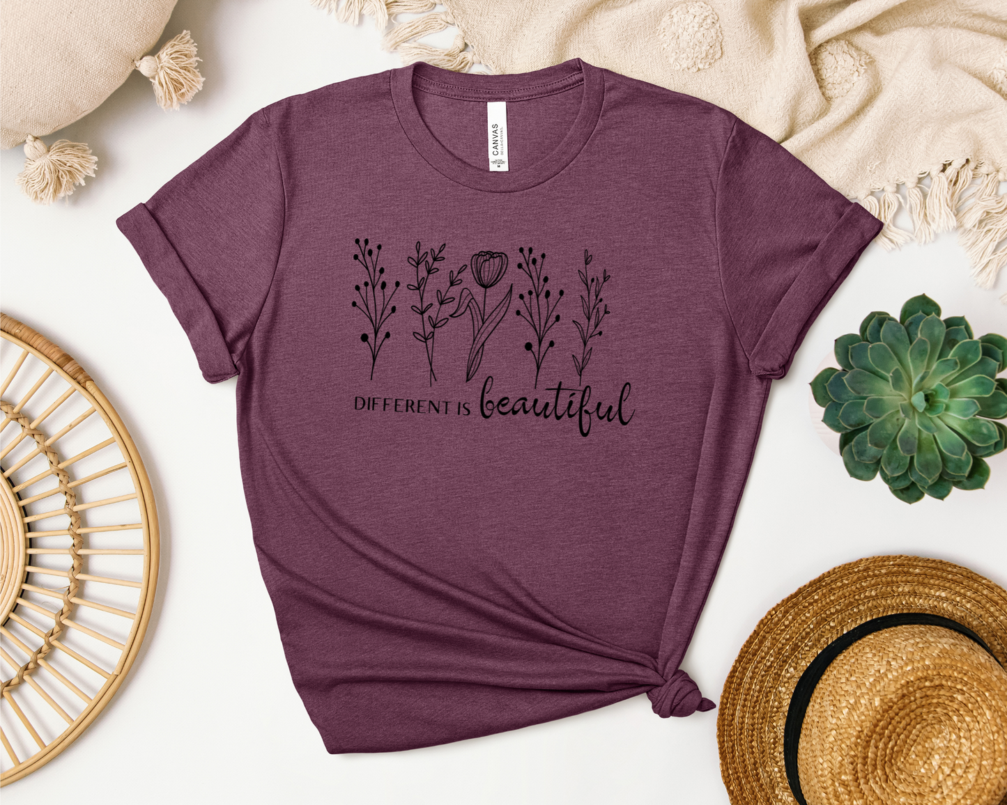 DIFFERENT IS BEAUTIFUL SHIRT