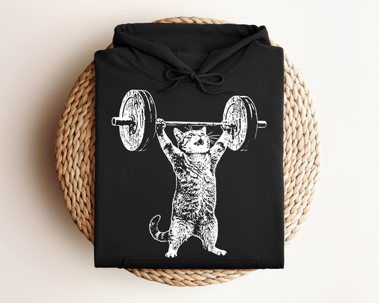GYM CAT HOODIE