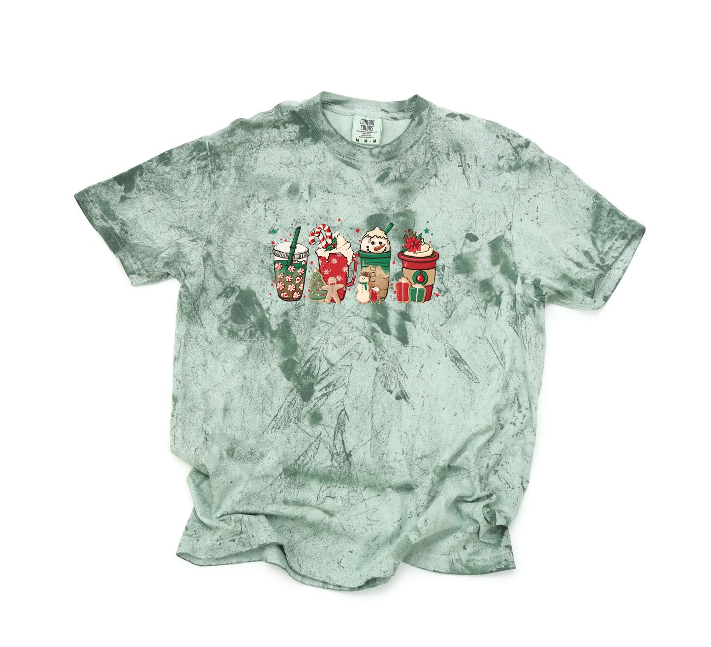 CHRISTMAS COFFEE CUPS CC SHIRT