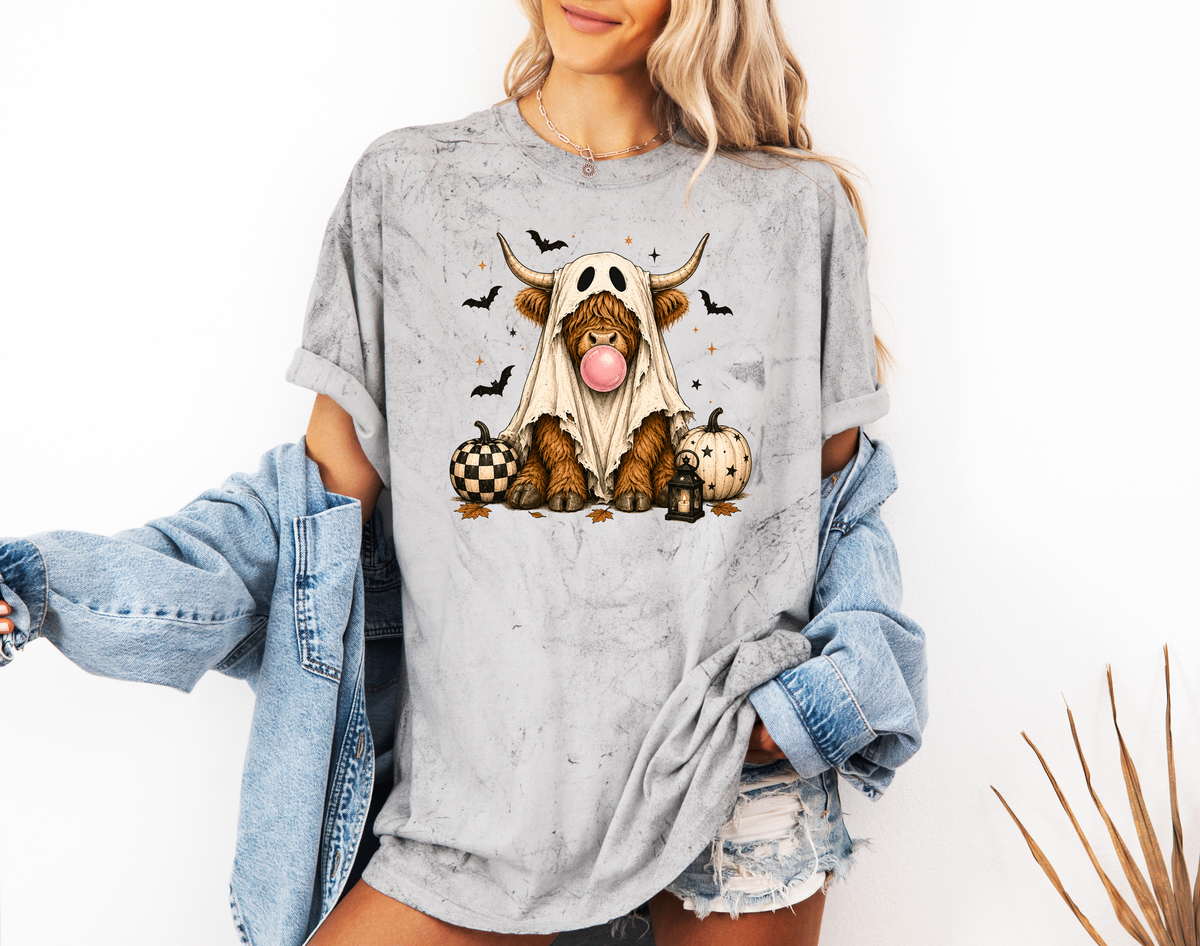 *NEW* HALLOWEEN HIGHLAND COW CC SHIRT