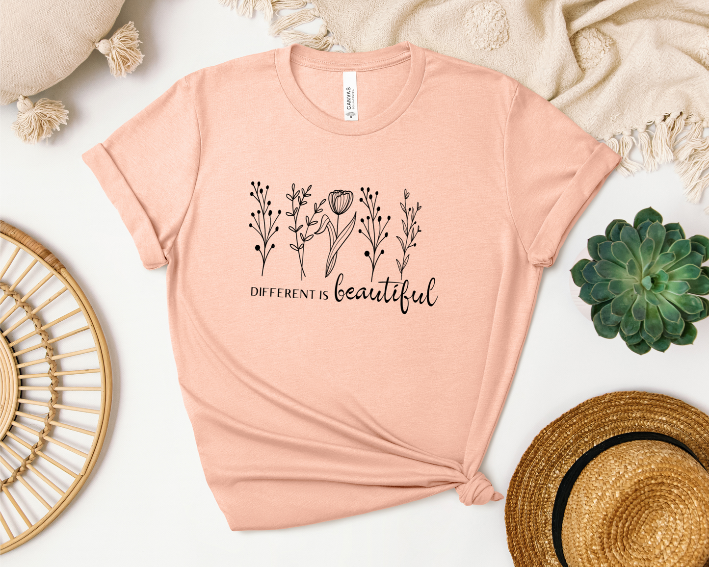 DIFFERENT IS BEAUTIFUL SHIRT