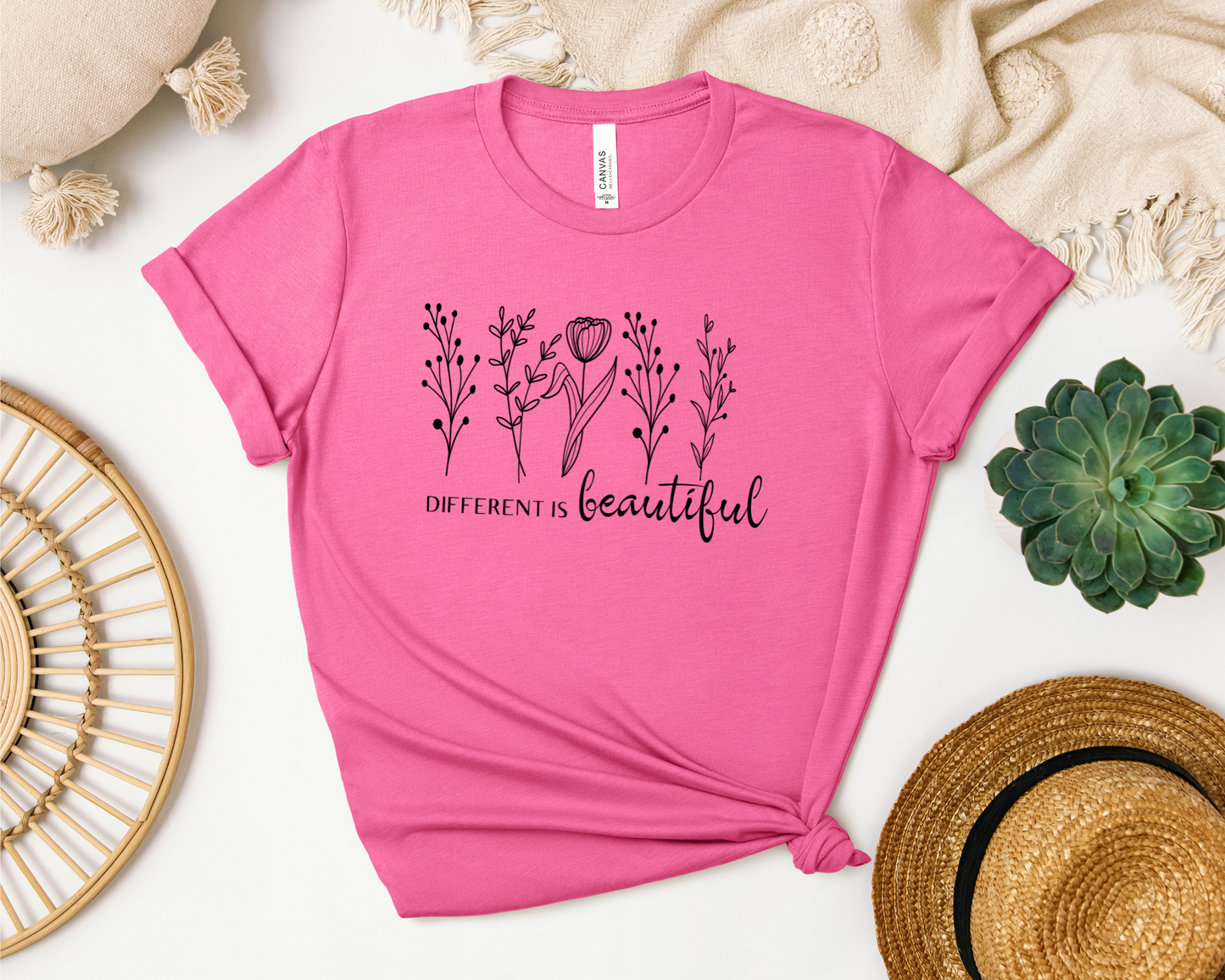 DIFFERENT IS BEAUTIFUL SHIRT